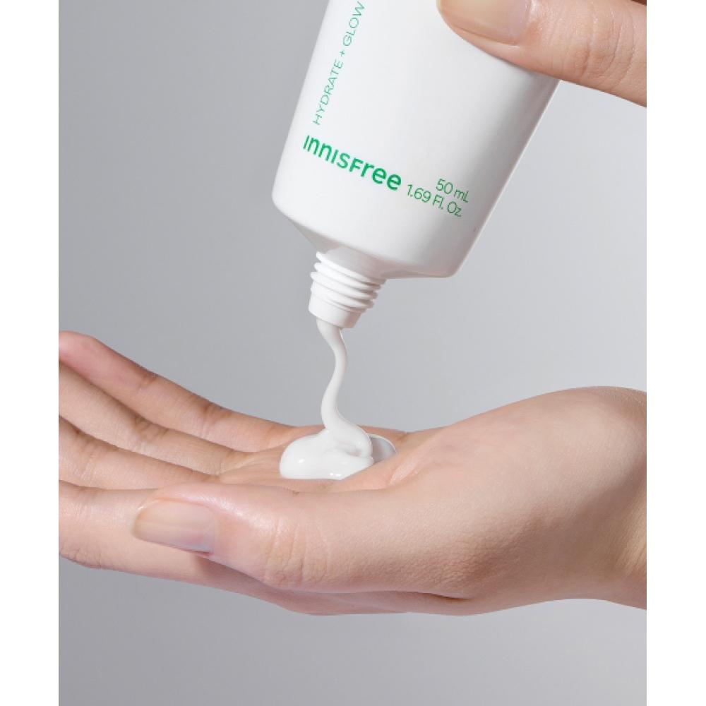 Innisfree Green Tea Seed Hyaluronic Acid Cream 50ml  Tube Type  2 + Green Tea Ceramide Cream 15ml 2