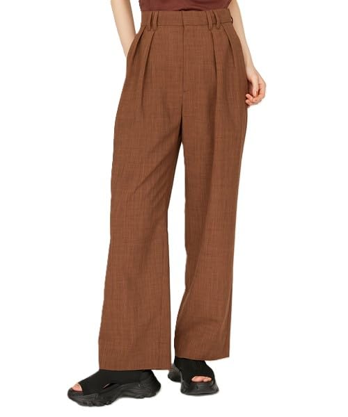 

Женские брюки Emi Brown с защитой от УФ-лучей, полупрозрачные, с 2 складками, 13WFP252053,