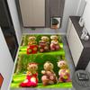In The Night Garden Characters Themed Anti-Slip Rugs - Polyester Home Decor, Suitable for Bedrooms, Living Rooms, Doorways, Studios, and Decorations