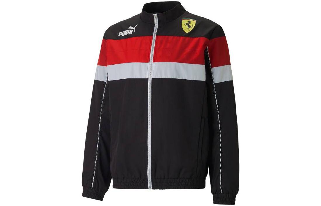PUMA Ferrari Jackets Men s Ferrari Red Stand Collar Moderate Other 538157-01 L