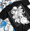 Chunli Portrait Super Turbo Premium Tshirt for Men and Women Summer Cotton Loose Fashion Round Neck Short Sleeve Top