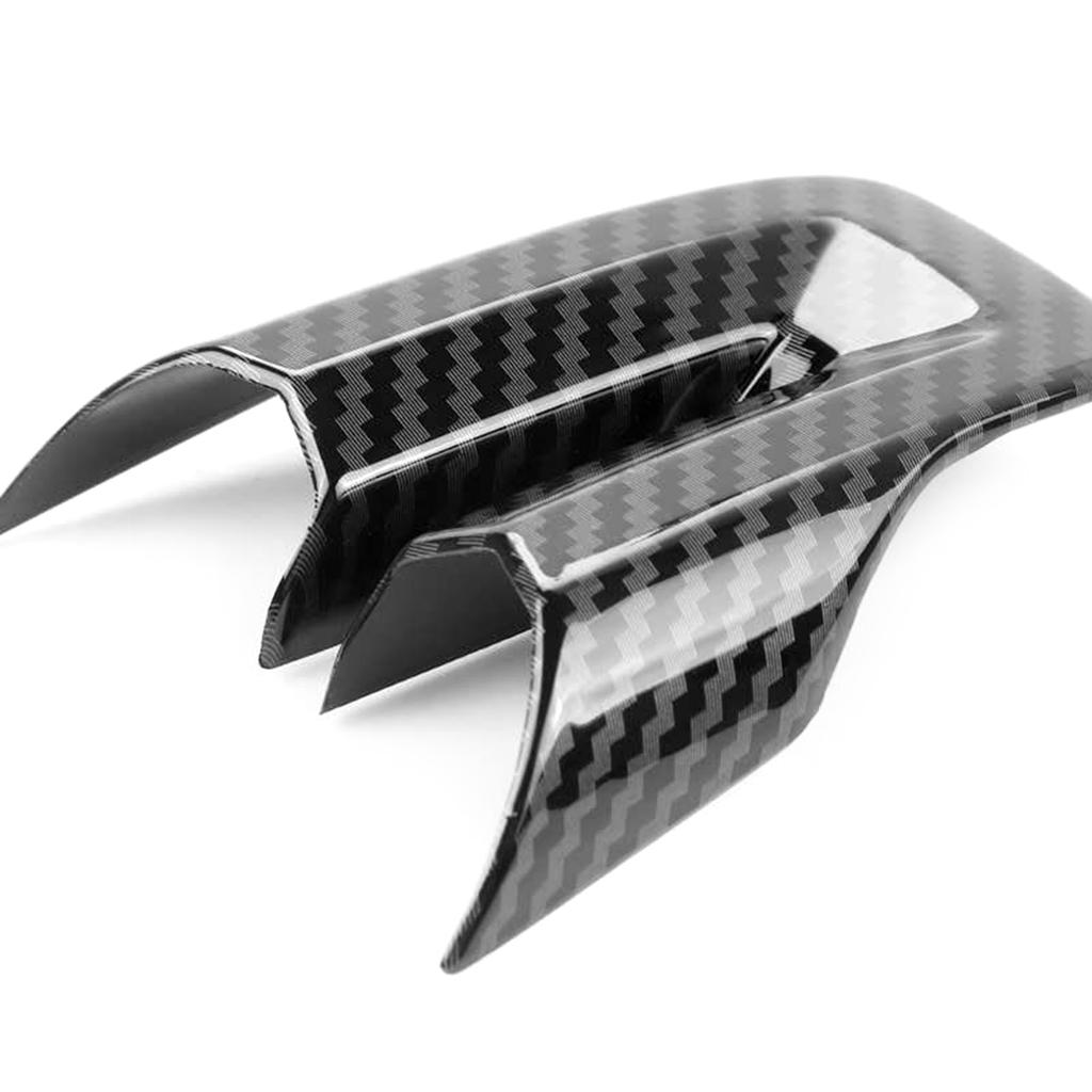 Carbon Fiber Auto Lenkrad Aufkleber Panel Abdeckung Rahmen Kompatibel Für Fahrzeug Besitzer Interior Styling Schützen Ändern