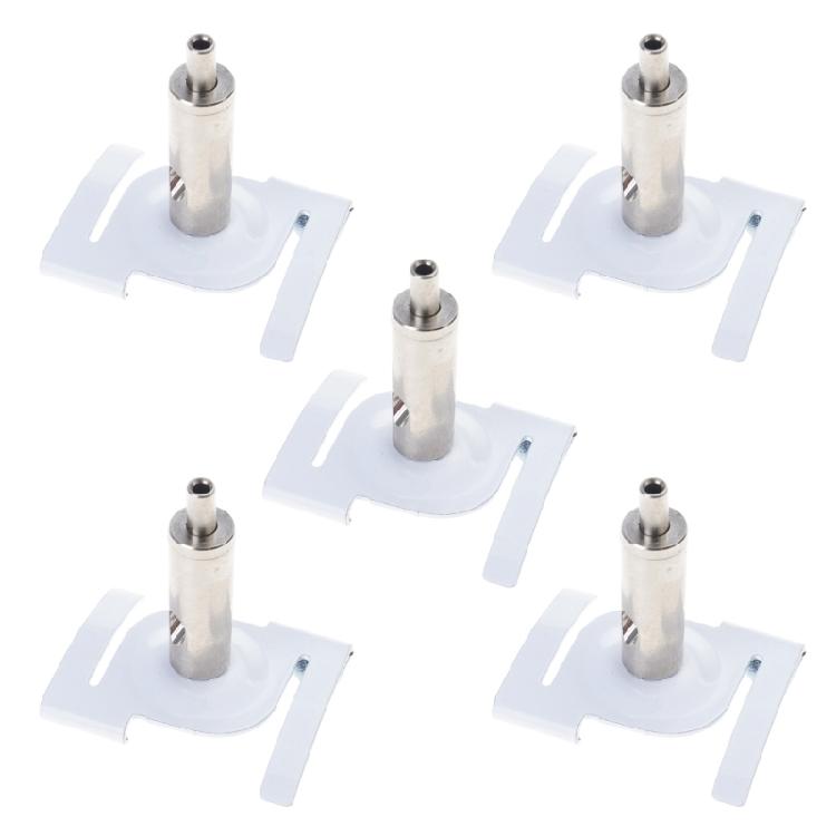 

5Pcs Stainless Steel Ceiling Grid Mounting Clips Adjustable T Bar Fixture Clamps for Customizable Lighting Configurations 1