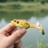 Rotating Tail Top Water Lure Floating Bait Soft Frog Lure New Artificial Bait  Snakehead Fishing
