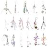 Butterfly Heart Bead Pendant Phone Charm Hangings Rope Cute Phone Chain Strap Bag Decoration Lanyard Keychain Accessory