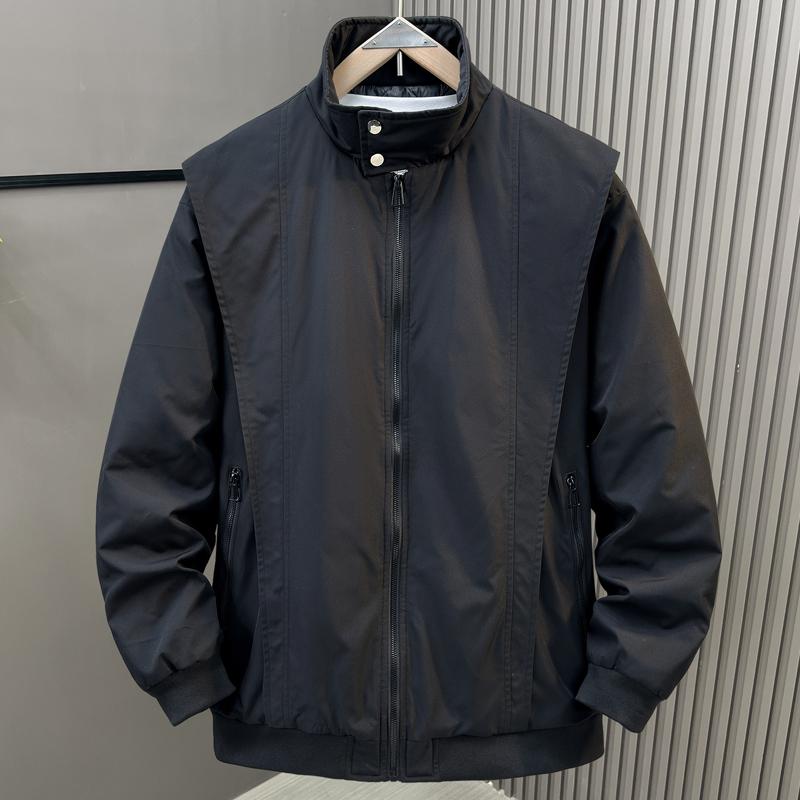 

Plus Size 5XL-11XL Autumn Winter Warm Jackets for Men Thick Outerwears Casual Long Sleeve Tops Oversize Men s Coat 5XL