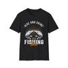 Funny Fishing T-shirt Grandpa Dad Husband Gift Fisherman Rod Bait T-Shirt