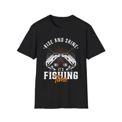 Lustiges Angel-T-Shirt Opa Papa Ehemann Geschenk Angler Rute Köder T-Shirt