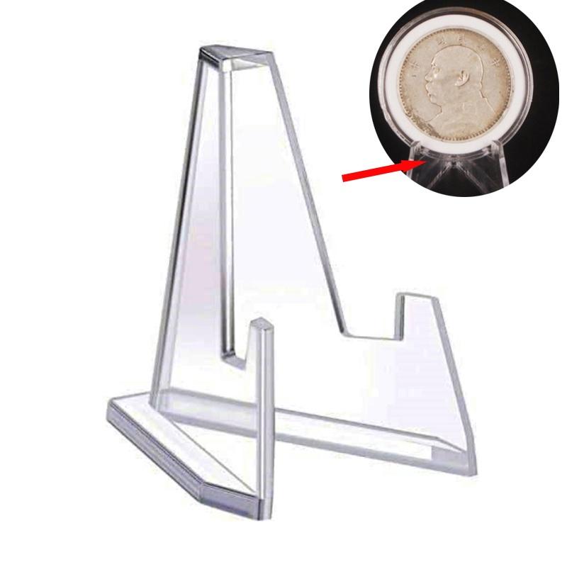 Clear Acrylic Coin Display Holder Showcase Your Coin Collection With This Mini Stand Made Of Imported Acrylic Material
