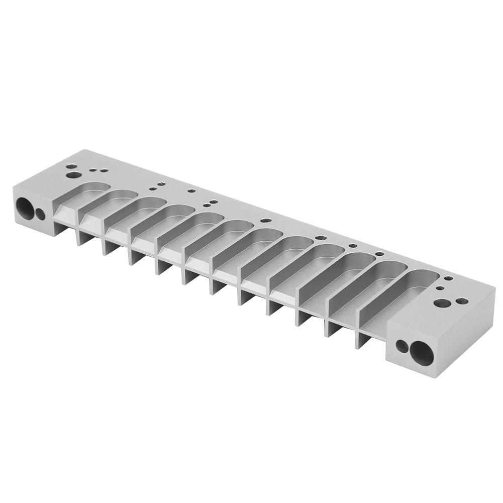 Harmonica Comb 12?Hole Chromatic Scale for HOHNER 270D Original 270 LA12 TOOTS Reed PlateSilver