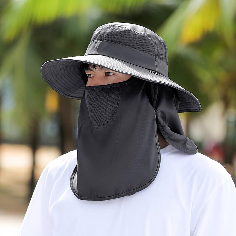 

Three Dolphins WN Outdoor Sun Protection Hat with Neck Flap One Size