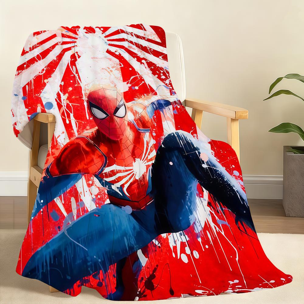 S-Spider-ManS Blanket Soft Throw Blanket for Home Bedroom Bed Sofa Picnic Travel Office Rest Cover Blanket Gift