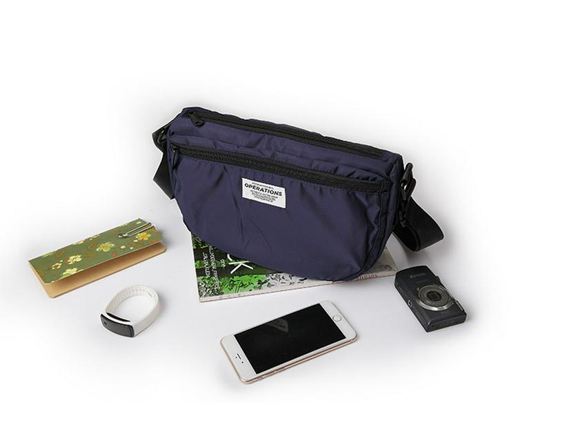 

Мужская водонепроницаемая сумка для велоспорта Oxford - повседневная сумка-мессенджер и сумка через плечо в японском стиле синий