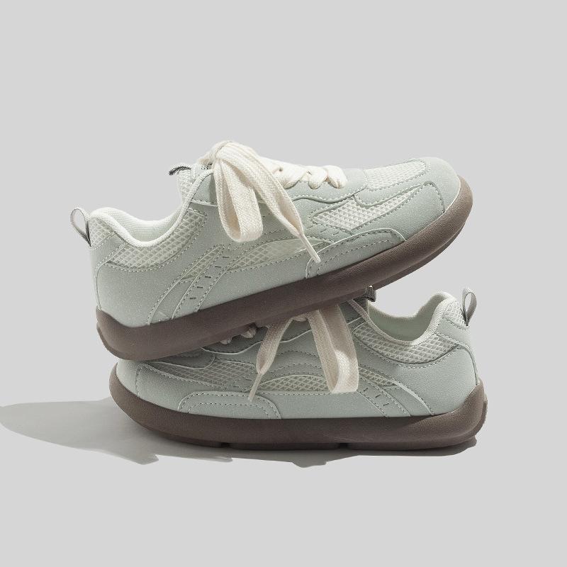 Dexun shoes spring new single mesh breathable casual shoes student board shoes