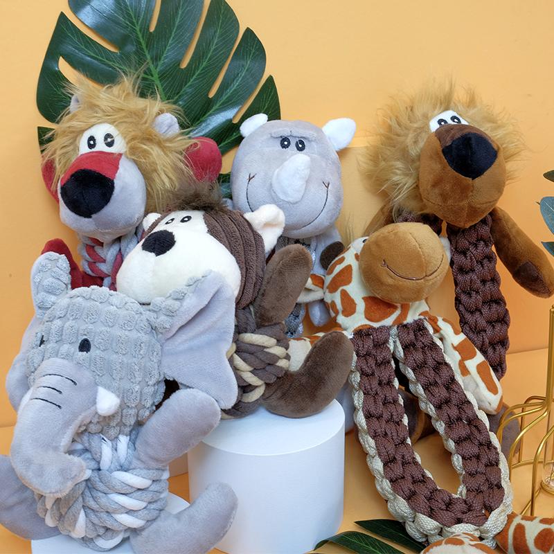 Custom Eco Friendly Interactive Emotion Rope Teeth Clean Cute Toy Dog Chew Toy Dog Toy