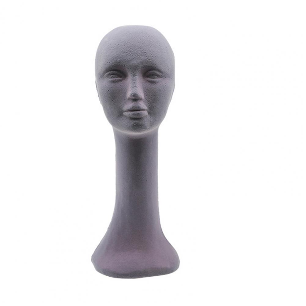 Foam Female Mannequin Head Holder Wig Hat Glasses Jewelry Display Stand DIY Drawing Salon Foam Head