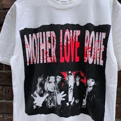 Vintage Mother Love Bone White Short Sleeve T-shirt Unisex S-5XL HH04313 M