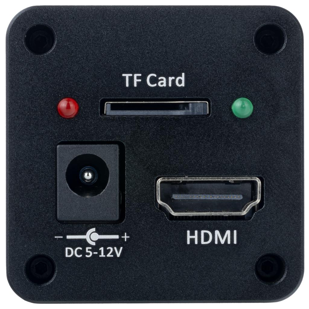Rosfix Kamera Mikroskopowa PEGASUS Pro KMPP-HDMI-TF 12MP – Wysoka Jakość Obrazu 720P | Kompatybilna z Mikroskopami | Metalowa Obudowa
