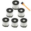6 Pcs HEPA Filter Compatible with Xiaomi JIMMY JV51 JV71 Handheld Cordless Vacuum Parts Kits