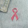 10 Pcs Pink Ribbon Charity Brooches Hope Pins Jewellery Pins Pink Ribbon Pins For Diseases Prevention Initiatives