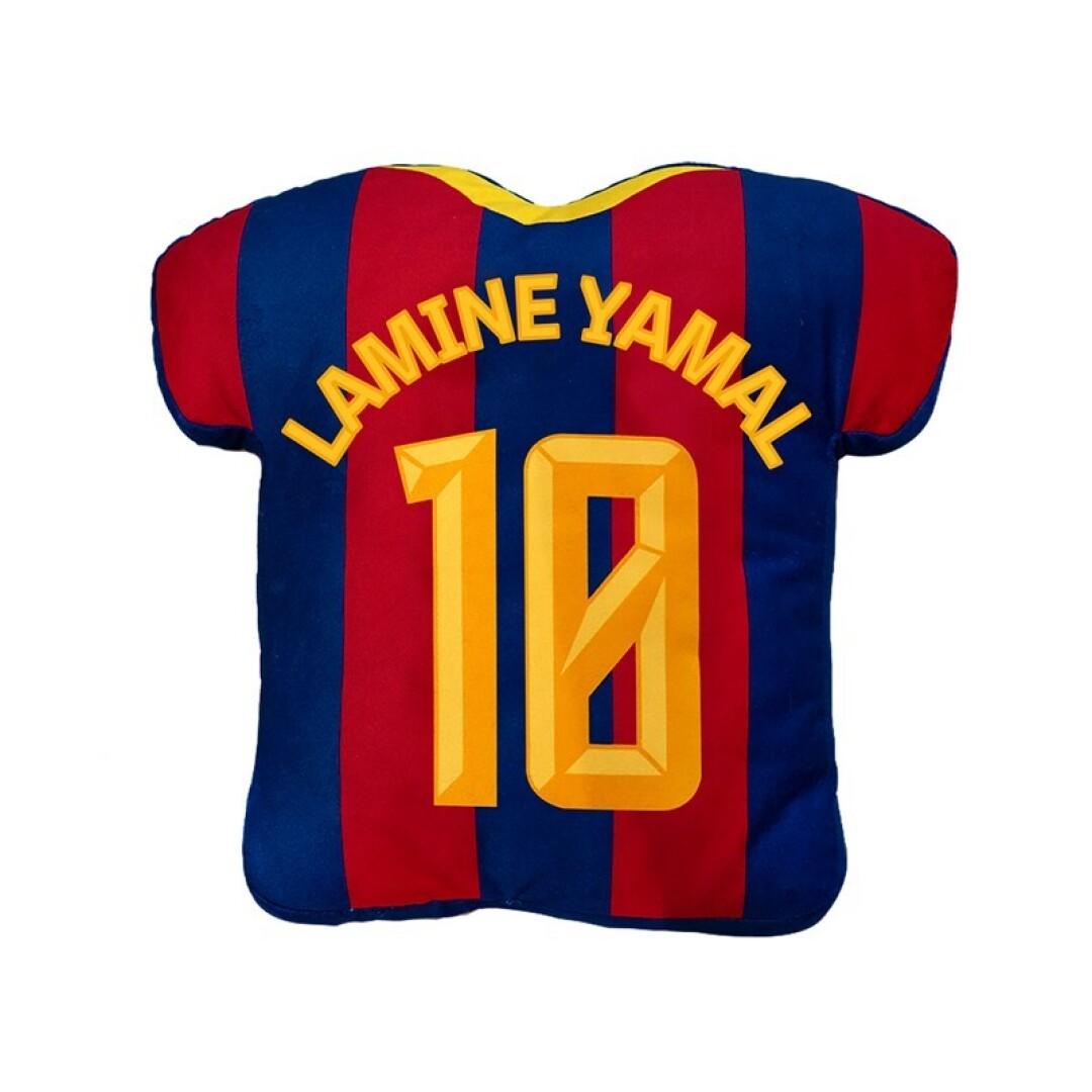 FC Barcelona Trikot-förmiges Kissen 10 Lamine YAMAL BARCA