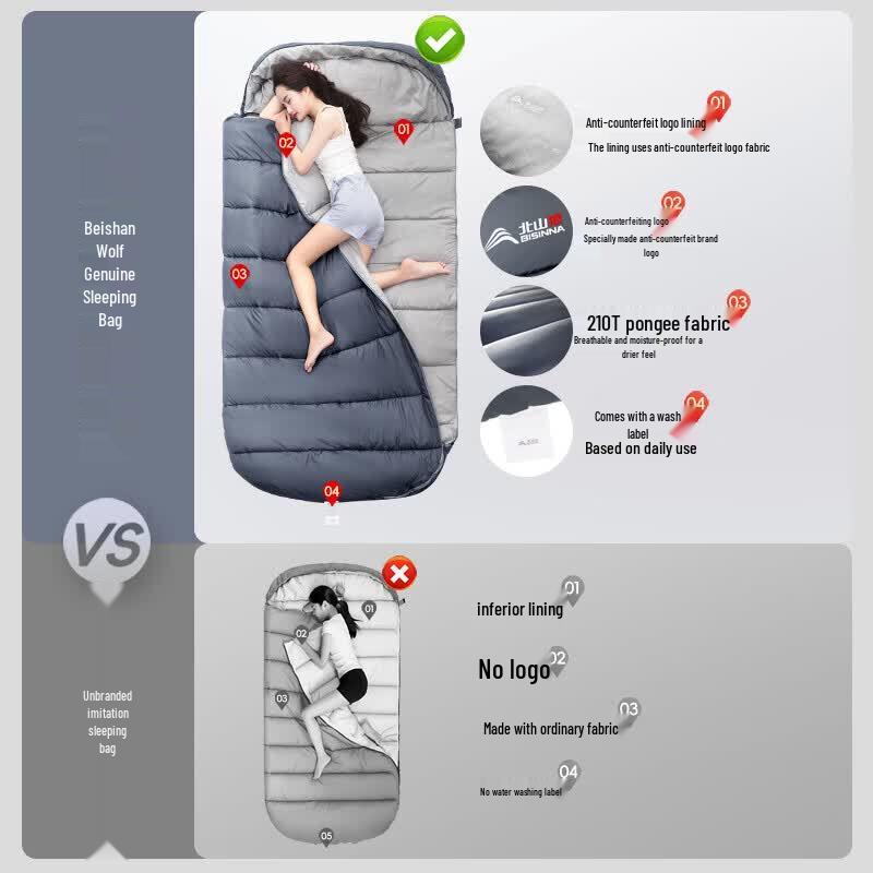 Beishanlang Sino 3.5kg Four-Season Sleeping Bag