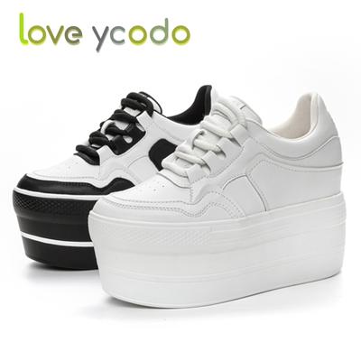 Damesmode Casual Leren Schoenen Super Dikke Zool Waterdicht Tafel Eenvoudig Comfortabel Lente Zomer Herfst Meisje Mode Casual Schoenen