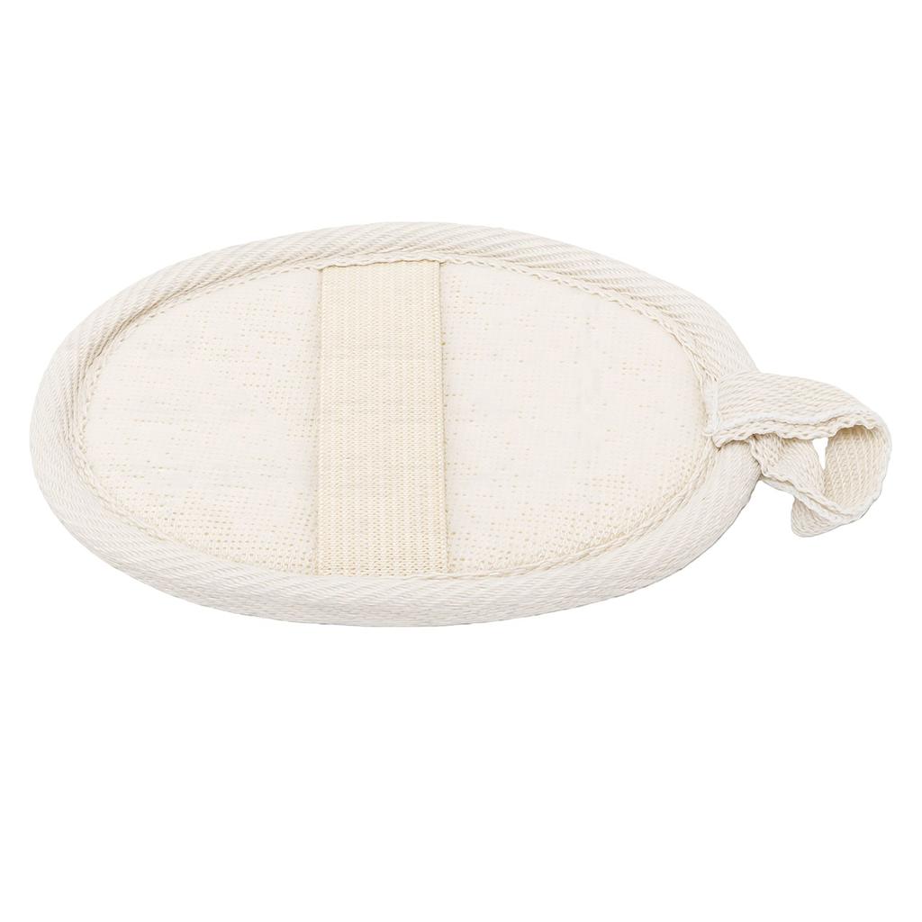 Loofah Sponge Soft Elastic Loofah Sponge Exfoliating Body Scrubber for Bath Shower Body Beige