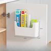 Kitchen Cabinet Door Cling Film Storage Rack, Storage Box, Wall Mounted Cabinet Door Inner Refrigerator Shelf Side Storage