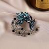 Elegant Pearl Brooch for Women's Suits - High-End Jewelry Pin