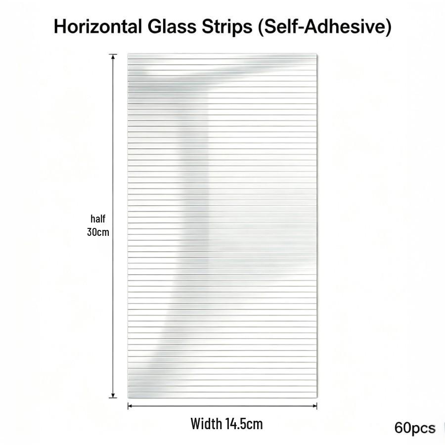 Self-Adhesive Mosaic Glass Wall Mirror Sticker - Waterproof Decorative Frame for DIY Bathroom Projects.