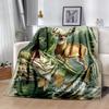 Deer In Forest Scene Blankets are suitable for living rooms, bedrooms, camping, and other places, making them an ideal choice for gifts.