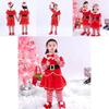 Joyful Christmas Elf Toddler Outfit For Xmas Party Claus Costume