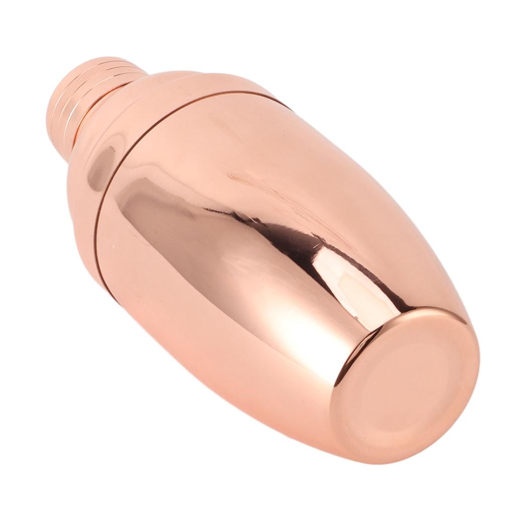 Cocktail Shaker 304 Edelstahl Roségold 500ml Cocktail Shaker Mixer für Bars Partys