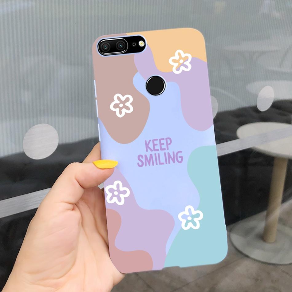 Cute Cartoon Phone Case For Honor 9 Lite LLD-L21 Candy Color Soft Silicone Back Cover For Honor 9 STF-L09 Funda Honor9 9Lite