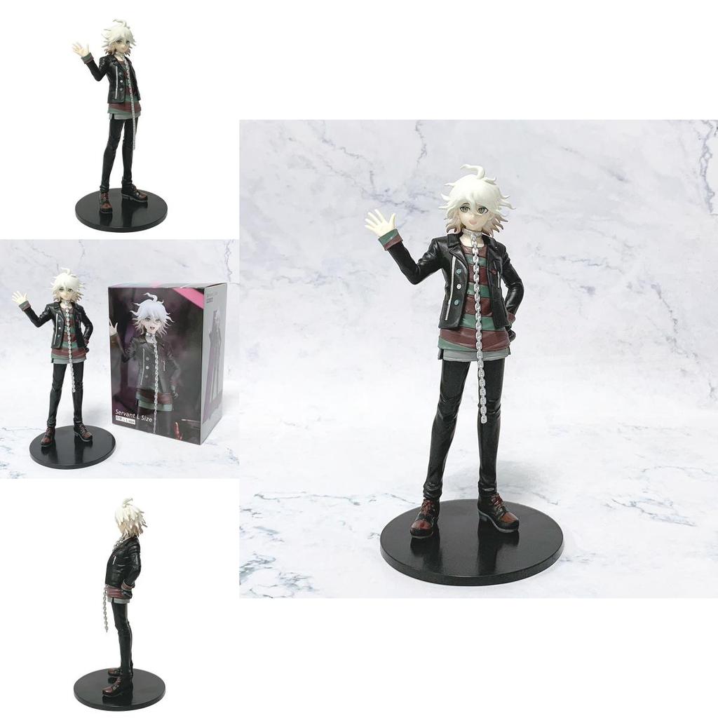 Nagito Komaeda Pvc Figurine With Stand For Anime Collection And Home Decor