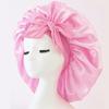 Satin Bonnet Silk Bonnet Adjustable Bonne for Sleeping Hair Bonnet with Tie Band Bonnets for Women Men Hair Wrap