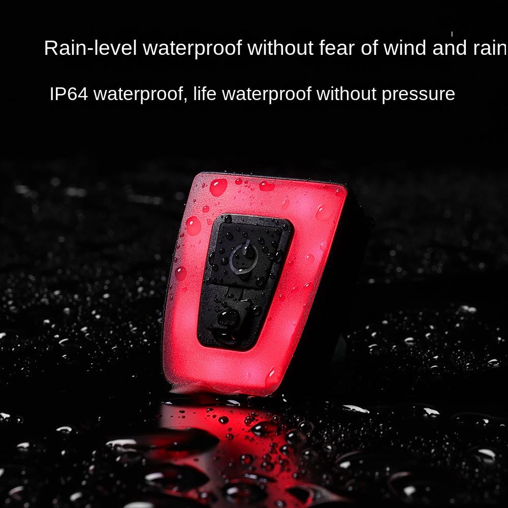 Bicycle Taillights, Mountain Night Riding Warning Lights, Helmet Taillights, USB Charging Warning Flashes, Cycling Equipment