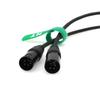 HangTon XLR 4-Pin Power Cable for Godox VL150 VL200 VL300 Video Light & Controller, XLR Male to Male, 5M