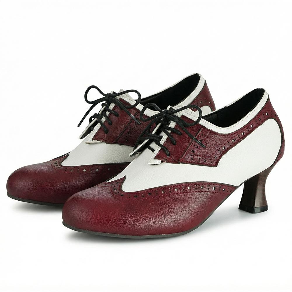 Soft Two-Tone Women Pumps  High Heels Shoes Small Big Plus Size 32 50 39 вино красного