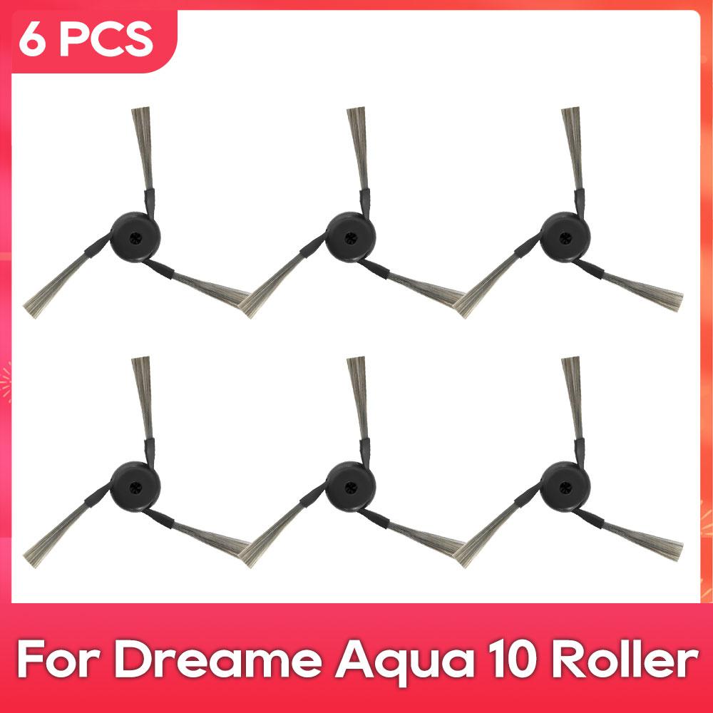 Подходит для ( Dreame Aqua 10 Ultra Ролик в сборе, Aqua 10 Ultra Гусеница ) Комплектующие и принадлежности: Основная боковая щетка, Фильтр, Швабра, Пылесборник