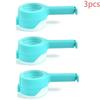 Food Preserving Bag Closure Clip Oat Dispense Spout Snack Bag Clip Moisture Seal Clip Fresh Keeping Sealer Clamp Kitchen Gadget