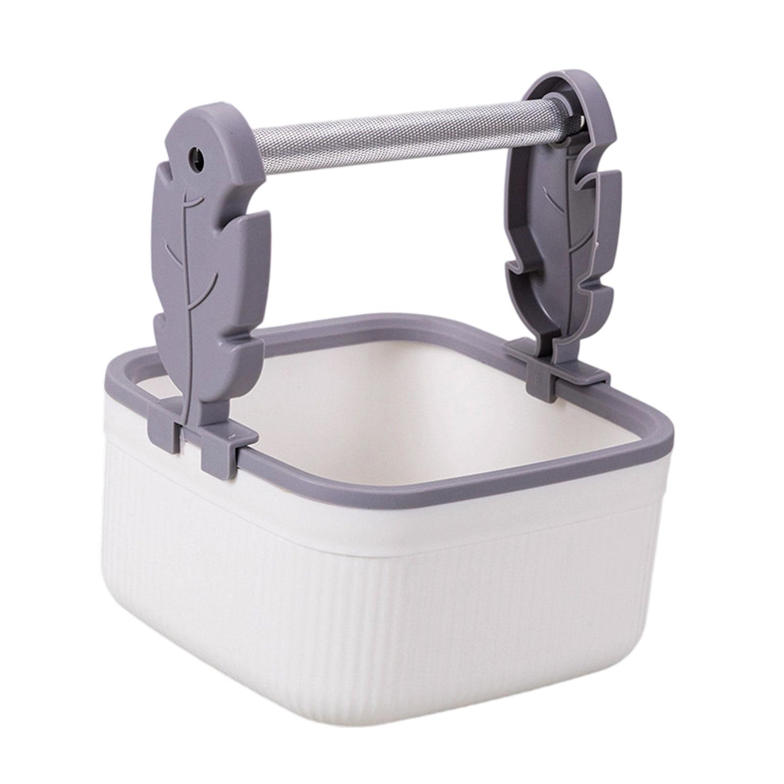 Настольная тренировочная подставка для птиц, жердочка для птиц, игровая стойка для попугаев, портативная для зябликов, конуров серый