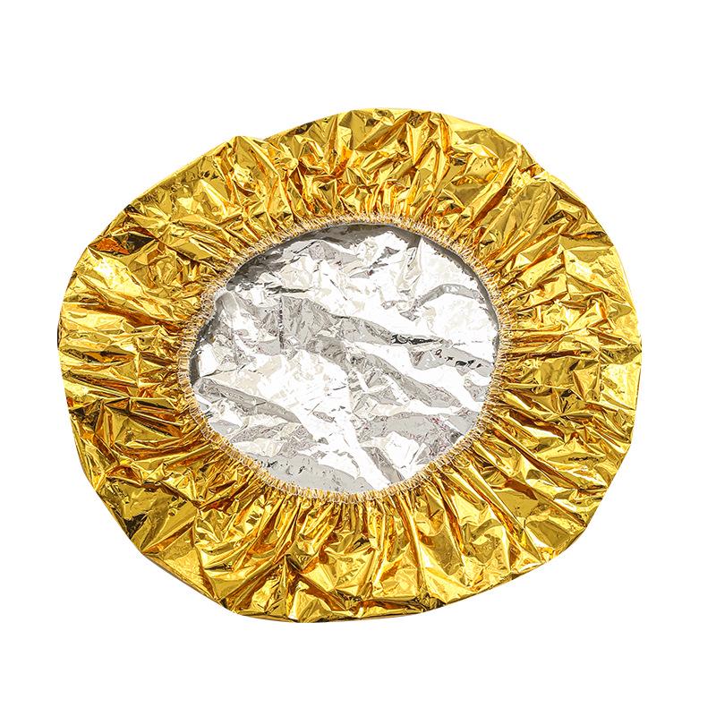 Aluminum Foil Thermal Salon Cap for Hairdressing, Perm, Oil Dye, Tin Foil Hair Mask, or Dyeing.