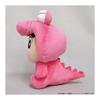 Sanei Boeki Crayon Shin-chan Transformation Shin-chan Waniyama-san Ver. (S) W12D16H20cm Stuffed Toy SN41