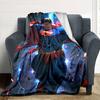 1pc Superman Flannel Blanket Soft Warm Throw for Home, Office, Travel, All-Season Cozy Bedding GiftL1084