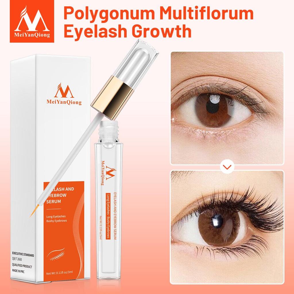Herbal Eyelash Growth Treatments Liquid Serum Enhancer Eye Lash Longer Thicker Better Than Eyelash Extension Powerful Makeup