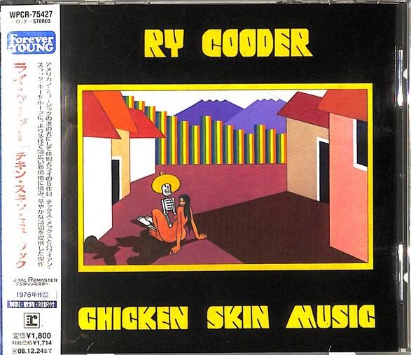 

CD RY COODER - Chicken Skin Music WPCR75427 Reprise Records 2008 Japan ObiRock Used