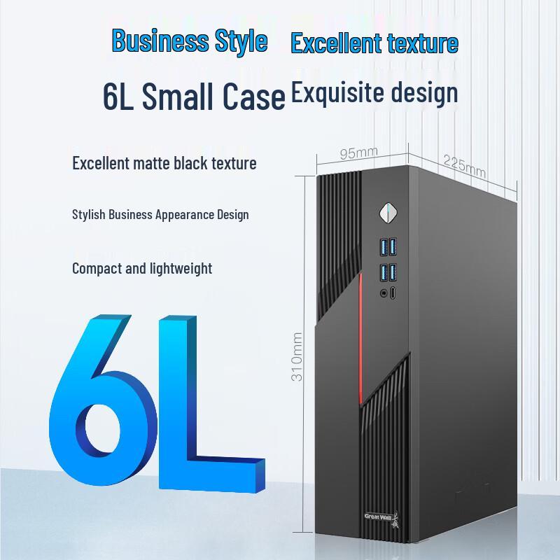 Мини-настольный ПК Great Wall Lingyun THC66 (Китайская версия) 24-core i9-13980HX, 16GB RAM, 1TB SSD