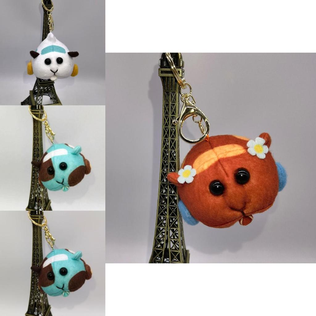 Soft And Cuddly Pui Pui Molcar Plush Pendant For Bags And Keys